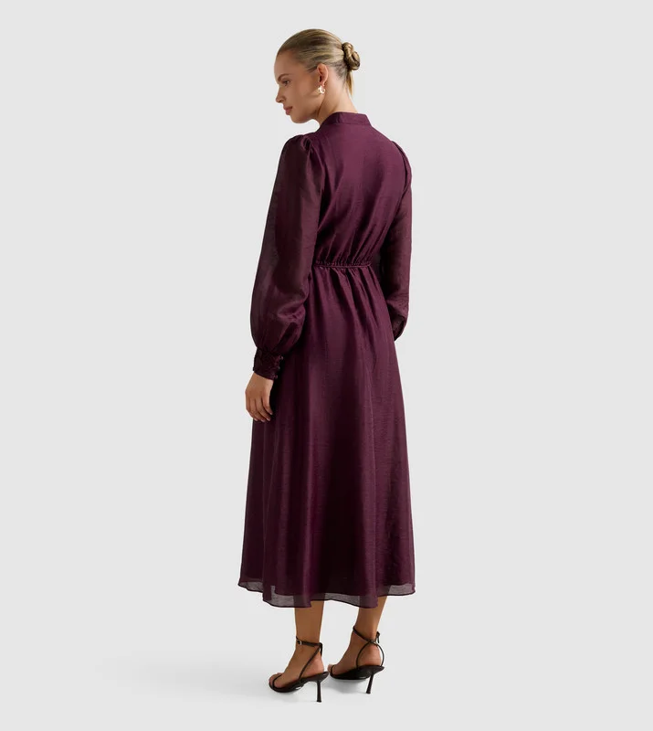 فورايفر نيو Yasmin Floral Applique Midi Dress